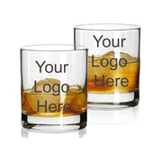 Personalized Laser Etched Whiskey Rock Glass