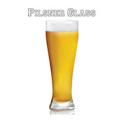 Personalized Father's Day Pilsner Beer Glasses