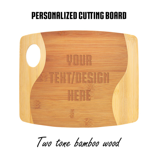 Custom Wooden Monogrammed Cutting Board