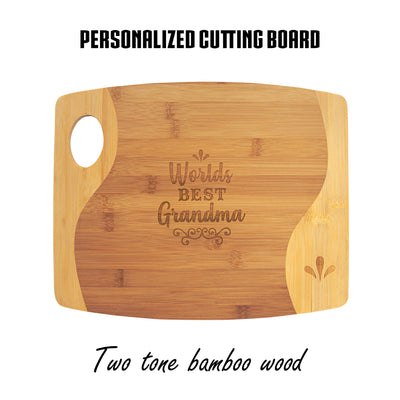 Custom Wooden Monogrammed Cutting Board