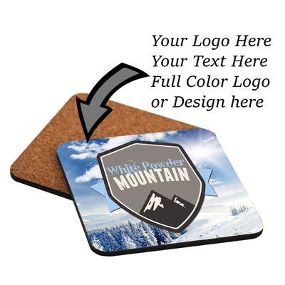 Customizable Unique Personalized Hardboard Coasters