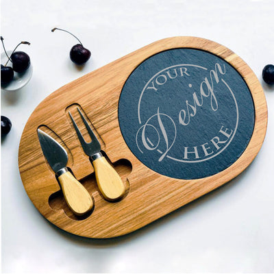 Custom Engraved Acacia Wooden Serving Board