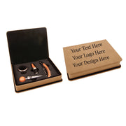 Personalized 4 wine tool Gift Set